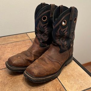 Men’s double h’s barely worn. Steel toe. Size 13.